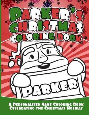 Book cover for Parker's Christmas Coloring Book