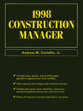 Book cover for Construction Manager