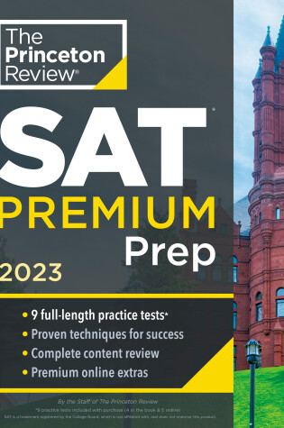 Cover of Princeton Review SAT Premium Prep, 2023