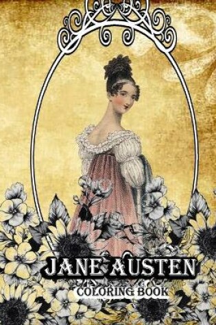 Cover of Jane Austen coloring book