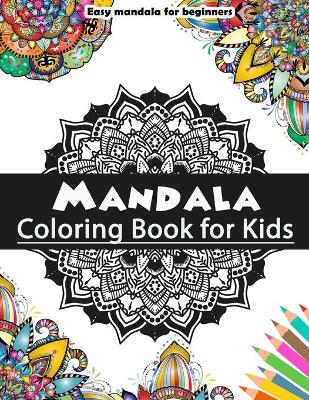 Book cover for Mandala Coloring Book for Kids