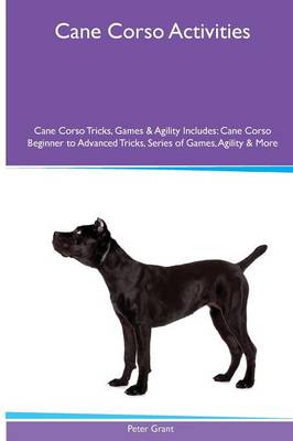 Book cover for Cane Corso Activities Cane Corso Tricks, Games & Agility. Includes