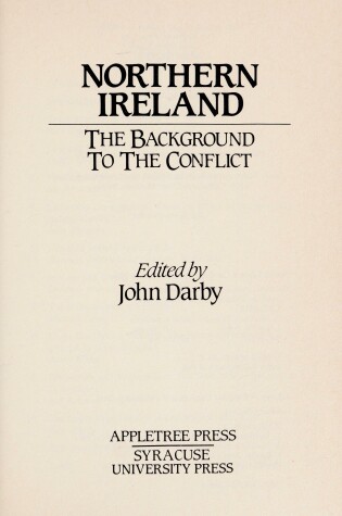 Cover of Northern Ireland