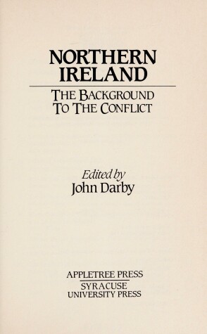 Cover of Northern Ireland