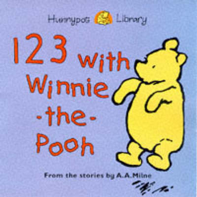 Book cover for 123 with Winnie-the-Pooh