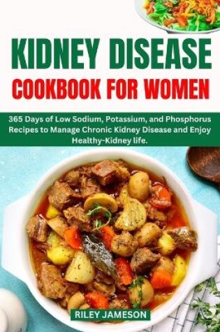 Cover of Kidney Disease Diet Cookbook for Women