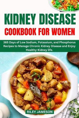 Book cover for Kidney Disease Diet Cookbook for Women