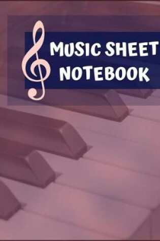 Cover of Music Sheet Notebook