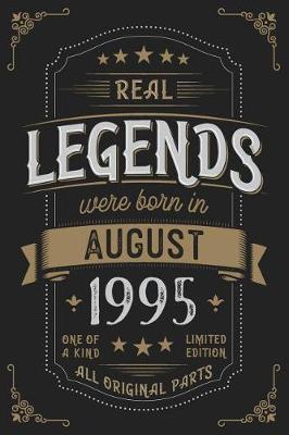 Book cover for Real Legends were born in August 1995