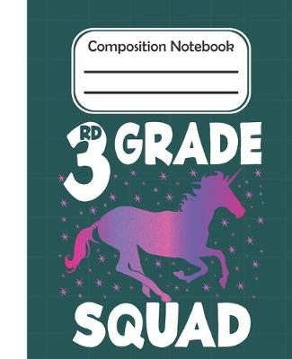 Book cover for 3rd grade Squad - Composition Note