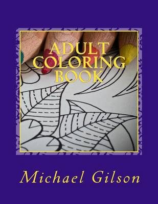 Book cover for Adult Coloring Book