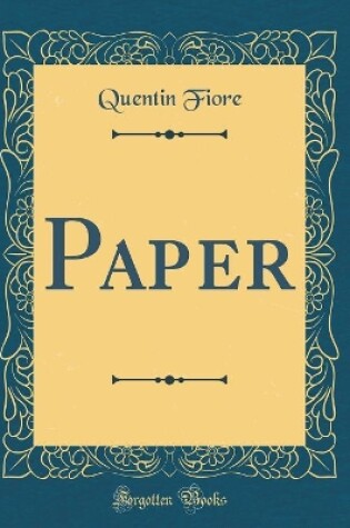 Cover of Paper (Classic Reprint)