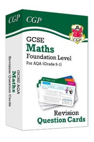 Cover of GCSE Maths AQA Revision Question Cards - Foundation