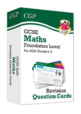 Book cover for GCSE Maths AQA Revision Question Cards - Foundation