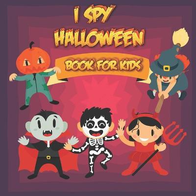 Book cover for I Spy Halloween Book For Kids