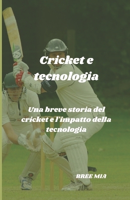 Book cover for Cricket e tecnologia