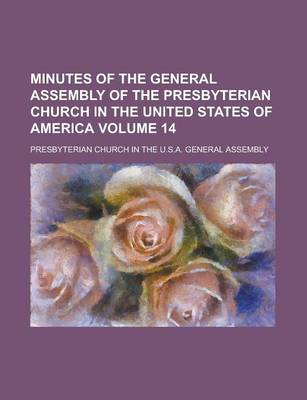 Book cover for Minutes of the General Assembly of the Presbyterian Church in the United States of America (1856)