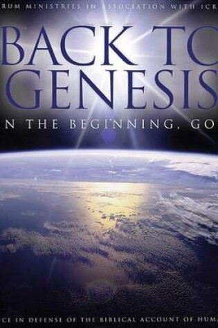 Cover of Back to Genesis
