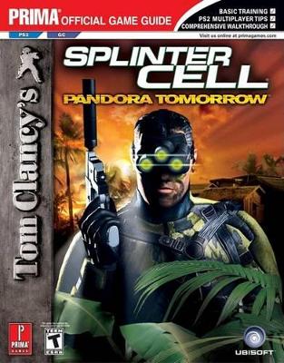 Book cover for Tom Clancy's Splinter Cell: Pandora Tomorrow (Ps2/GC)