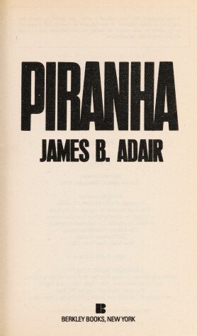 Book cover for Piranha