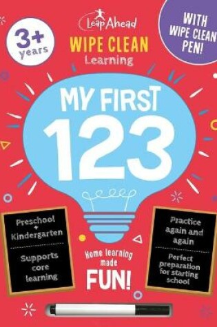 Cover of Leap Ahead Wipe-Clean Learning: My First 123