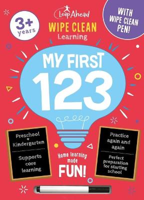Book cover for Leap Ahead Wipe-Clean Learning: My First 123