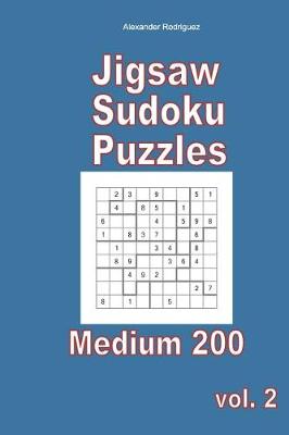 Book cover for Jigsaw Sudoku Puzzles - Medium 200 vol. 2