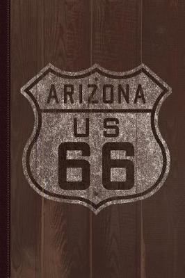 Book cover for Route 66 Vintage Journal Notebook