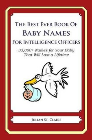 Cover of The Best Ever Book of Baby Names for Intelligence Officers