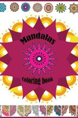 Cover of Mandalas coloring book