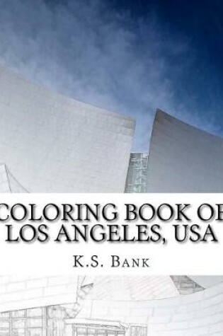 Cover of Coloring Book of Los Angeles, USA