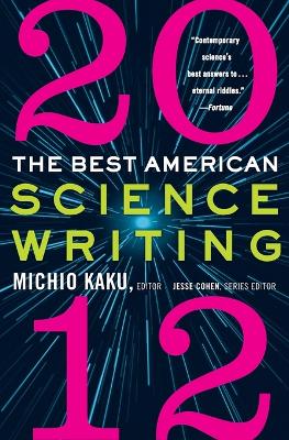 Book cover for The Best American Science Writing 2012