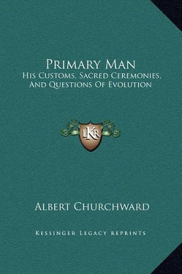 Book cover for Primary Man