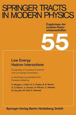 Book cover for Low Energy Hadron Interactions