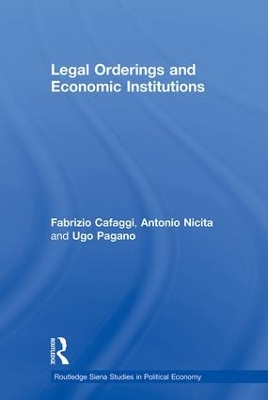 Cover of Legal Orderings and Economic Institutions