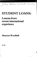 Book cover for Student Loans