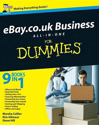 Book cover for eBay.co.uk Business All-in-One For Dummies