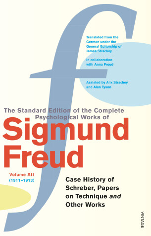 Book cover for The Complete Psychological Works of Sigmund Freud, Volume 12