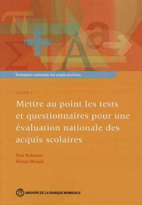 Book cover for Evaluations nationales des acquis scolaires, Volume 2