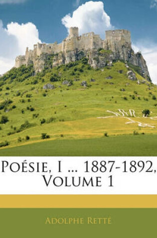 Cover of Poesie, I ... 1887-1892, Volume 1