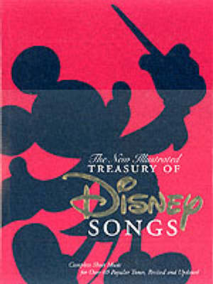 Book cover for New Illustrated Treasury of Disney Songs