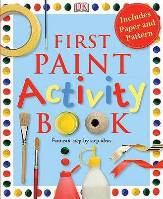 Book cover for First Paint Activity Book
