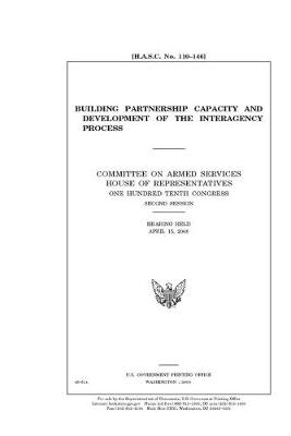 Book cover for Building partnership capacity and development of the interagency process