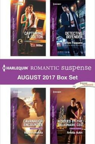 Cover of Harlequin Romantic Suspense August 2017 Box Set