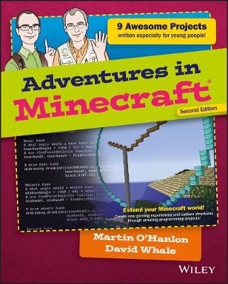 Book cover for Adventures in Minecraft