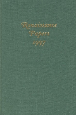 Cover of Renaissance Papers 1997