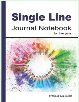 Book cover for Single Line Journal Notebook for Everyone