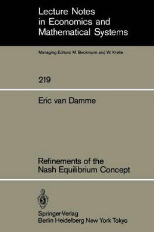 Cover of Refinements of the Nash Equilibrium Concept