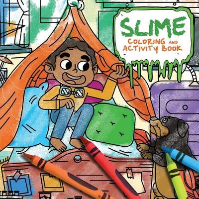 Book cover for Slime Coloring and Activity Book