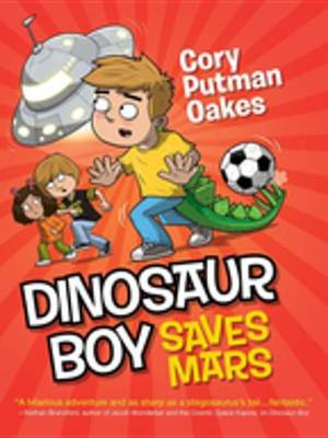 Book cover for Dinosaur Boy Saves Mars